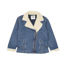 Cargar imagen en el visor de la galería, Casaca o Chaqueta Jeans Corta | Lavanderia a Domicilio
